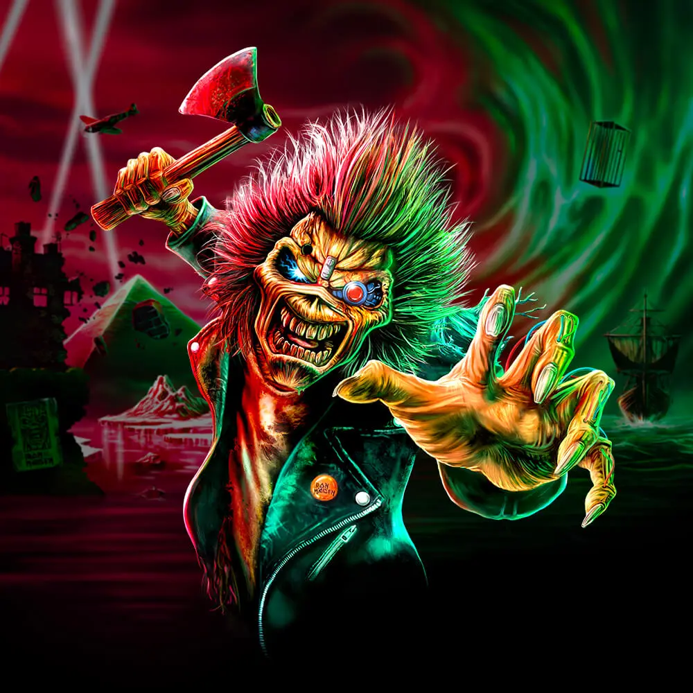 Iron Maiden promotional image for Run For Your Lives World Tour Australia 2026